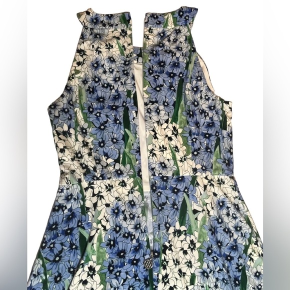 Tommy Hilfiger Sleeveless Floral Fit & Flare Midi Dress Size 6 EUC - Picture 8 of 14